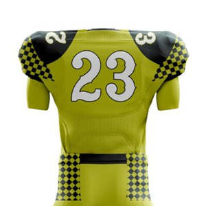 Uniforme de Fútbol Americano Personalizado de Alta Calidad para Hombre con Mangas Cortas y Diseño Impreso en 3D - Product Image 6