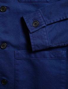 Camisa de Trabajo Extra Grande para Hombre, Chaqueta de Algodón, Informal, Transpirable, Corte Holgado, Chaqueta Sostenible con Bolsillos - Product Image 3