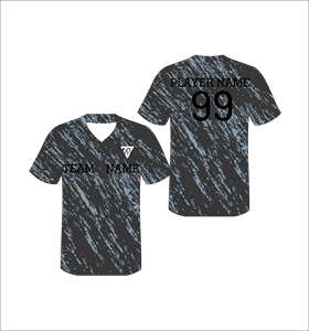 เสื้อฟุตบอลคอวีแบบกำหนดเอง แขนสั้น ผ้าโพลีเอสเตอร์ซับเหงื่อ ระบายอากาศได้ดี สำหรับผู้ใหญ่ ทั้งชายและหญิง พิมพ์ชื่อทีมได้ - Product Image 1