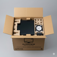 Caja Rígida Corrugada a Prueba de Golpes Personalizada con Relieve, Materiales Reciclados para Embalaje de Electrónica de Consumo, Color y Logotipo Personalizados