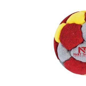 NeXT <b>Tech</b> INDUSTRIES Sport Ball Red Yellow Gray Foam Football 2.5 Inches Toy Ball for Kids and Adults Play - Product Image 4