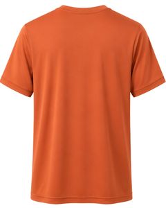Manufacturer Orange <b>Mens</b> Sports T Shirt Breathable Quick Dry Gym Running Fitness Athletic 100 Polyester Training Tee <b>Top</b> Wear - Product Image 2