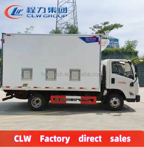 JMC Personnalisé 6 Roues 4.2m Oeufs d'Élevage de Volaille Agricole Boîte de Transport pour Bébé Poussin Camion Offre Spéciale Nouveau Manuel Diesel - Product Image 3