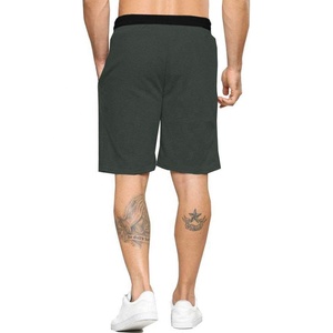 Pantalones cortos de chándal OEM con logotipo personalizado para hombre, pantalones cortos de algodón de felpa francesa para entrenamiento de gimnasia, pantalones cortos deportivos de entrenamiento de verano para hombre al por mayor - Product Image 2