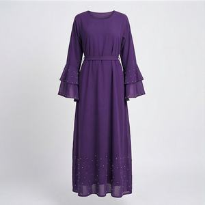 Nouvelle collection de vêtements islamiques décontractés pour femmes, abayas en vente, fabrication professionnelle, meilleur prix, mode modeste, vente en gros - Product Image 1