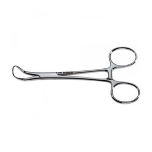 Pince à serviettes Backhaus en acier inoxydable de haute qualité, forceps chirurgical manuel avec conception droite et incurvée - Product Image 6