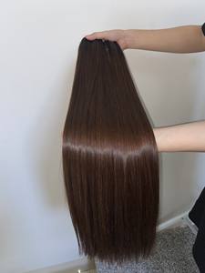 Sedoso 2025 espejo hueso recto vietnamita pelucas de cabello humano gran oferta extensiones de cabello humano Premium paquetes frontales de encaje - Product Image 4