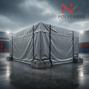 Bâche toutes saisons offrant une protection fiable contre la pluie, l'humidité, la poussière et l'exposition aux intempéries, performance durable, export Inde. - Product Image 6