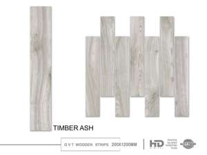 กระเบื้องพอร์ซเลนเคลือบดิจิตอลแบบวิทริฟายด์ ขนาด 20x120 ซม. สำหรับปูพื้นและผนังอาคาร - Product Image 4