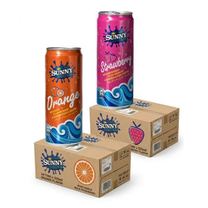 Combo de Refrescos Carbonatados con Sabor a Frutas (Naranja y Fresa), Dulces y Picantes, Fabricante de Malasia, Agente de Envíos - Product Image 1