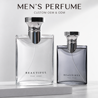 Eau de Toilette pour Hommes Adultes Longue Durée Notes Boisées Légères Fraîches Thé Blanc Rose Transfrontalier