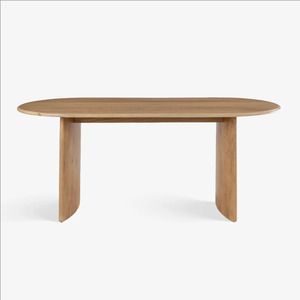 Table à manger moderne de luxe en bois massif, de haute qualité, robuste, durable, écologique, imperméable, portable, meubles de salle à manger - Product Image 2