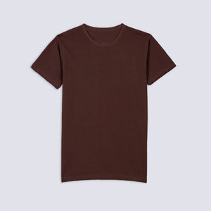 Camiseta Casual de Hombre de Alta Calidad con Textura, Ligera y Fresca para Verano, Venta al por Mayor, Camiseta Casual de Algodón Liso para Hombre - Product Image 6