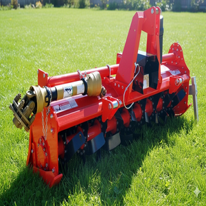 Wholesale Agricultural 3-point Heavy Duty Rotary Tiller with Gearbox High Productivity Gasoline <b>Powered</b> - Product Image 5