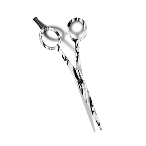 Tijeras de Peluquería Profesionales Personalizadas de Acero Inoxidable para Diestros, Mango Mediano, Nuevo Producto, Herramienta para Barbería y Salón de Belleza - Product Image 6