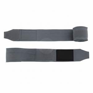 Vendas de boxeo de algodón gris de 4.5 metros, elásticas y transpirables, equipo de protección para muñecas de 5 cm de ancho, equipo de ejercicio para nudillos - Product Image 2