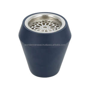 Ensemble de brûleurs d'encens de luxe en bois de manguier et rotin avec Bakhoor arabe, écologique, fait main, décoration religieuse pour la maison, cadeau pour le Ramadan - Product Image 1