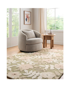 Tapis en laine fait main élégant et tufté à la main, tapis de sol doux de qualité supérieure pour la décoration du salon et de la chambre - Product Image 1