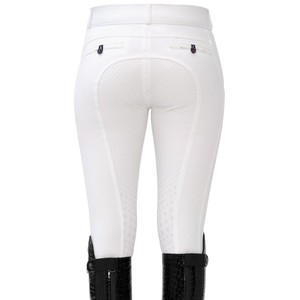 High Quality 4-way Stretch Horse Riding Breeches Leggings Tights <b>Equestrian</b> Wear Pants on Technical Fabric with Soft Feel - Product Image 5