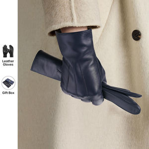 Gants de cyclisme en cuir véritable respirants et compatibles écran tactile, style tendance, haute qualité, vente en gros - Product Image 4