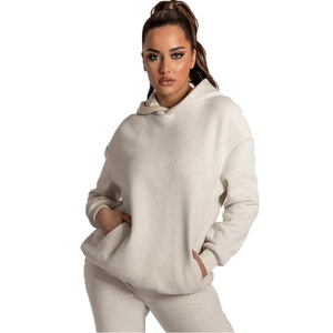 Ensemble de survêtement 2 pièces personnalisé unisexe pour hommes, sweat à capuche ajusté et pantalon de jogging, vêtements de sport en gros - Product Image 5