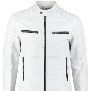 Chaqueta de cuero personalizada para motociclistas, fabricada en Pakistán, para usar en motocicleta. - Product Image 6
