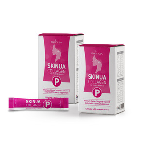 [BIOPOLYTECH] SKINUA Collagen P, Barra de Colágeno en Polvo Baja en Azúcar con Vitamina C, Fibra Dietética y Sabor a Naranja - Product Image 2