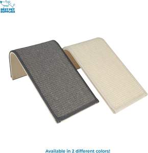 Lit grattoir pour chat de luxe écologique de 26 pouces, en carton, grand format, durable, pour intérieur, avec rembourrage, canapé-lit, jouet amusant - Product Image 3