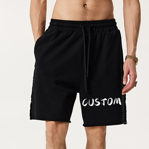 Shorts décontractés pour hommes de haute qualité, dernier design, imprimés, pour l'été, la plage, la course à pied, en tissu de coton tricoté - Product Image 1