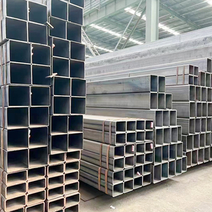 Tube carré en acier au carbone Q235 soudé par électrofusion (ERW) <span class=keywords><strong>noir</strong></span>, section creuse (SHS) pour la construction – Vente directe usine - Product Image 5