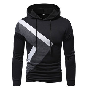Sweat-shirts à capuche pour hommes de qualité supérieure, taille plus, coupe classique, 100% coton, confortables, respirants, en tissu polaire français, fermeture éclair, couleur unie - Product Image 3