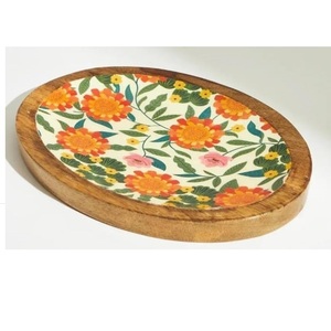 Tazón Redondo de Madera de Gran Tamaño, Tazón de Madera de Acacia para Frutas y Ensaladas, Tazón para Servir Hecho a Mano de Calidad Superior, Proveedor de la India - Product Image 5