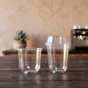 Gobelets jetables en PP/PET QUANG QUAN pour boissons froides, gobelets transparents avec couvercle 12/16/22oz - Product Image 5