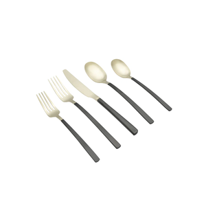Ensemble de couverts en acier inoxydable sur mesure de haute qualité, finition miroir, couteau, cuillère, fourchette, vaisselle réutilisable et durable à prix abordable - Product Image 4