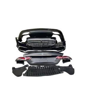 Parachoques Delantero y Trasero Ejecutivo de Alta Calidad, Compatible con Mercedes-Benz W213 Modelo Antiguo, Actualizado al Nuevo Modelo; Faros Delanteros del Nuevo Modelo - Product Image 2
