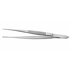 Pinces de fixation sclérale Bracken 7 mm à dents, instrument chirurgical ophtalmique en acier inoxydable, précision chirurgicale oculaire, réutilisable, CE - Product Image 1
