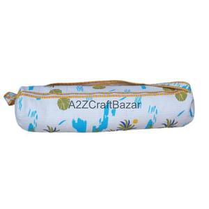 Bolsa de Yoga de Algodón con Estampado Floral Acolchado, Hecha a Mano, de Lujo, para Verano, Ecológica, Ligera, con Cierre de Cremallera - Product Image 5