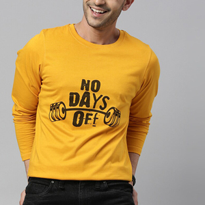 T-shirt à manches longues pour homme, col rond, imprimé, décontracté, streetwear, fabrication sur mesure en gros - Product Image 1