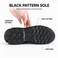 Chaussures de course athlétiques à semelle en caoutchouc absorbant les chocs et durables
