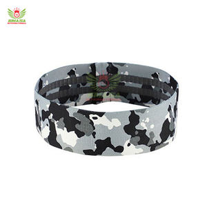 ชุดยางยืดออกกำลังกายสำหรับบริหารสะโพกผู้หญิง แบบวงกลม กว้าง กันลื่น สำหรับออกกำลังกายกล้ามเนื้อก้น ทำจากโพลีเอสเตอร์คุณภาพสูง - Product Image 1