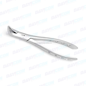 Forceps d'extraction dentaire en acier inoxydable, forceps d'extraction dentaire, chirurgie buccale, instrument chirurgical dentaire - Product Image 5
