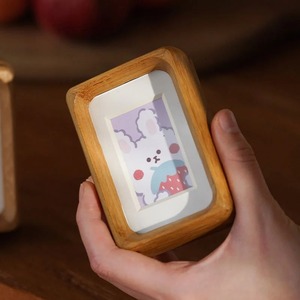 High Quality Fashionable Lightweight Mini Wood Rectangle Photo <b>Frame</b> for Baby Desktop Display - Product Image 4
