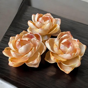 เปลือกหอยดอกไม้ราคาถูกประดับสไตล์ที่สวยงามดอกไม้เปลือกหอยมุก - Product Image 1