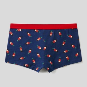 Calzoncillos Boxer Deportivos para Hombre con Logotipo de Diseño Personalizado, Ropa Interior Transpirable que Absorbe la Humedad, Proveedor OEM, Venta al Por Mayor, Tendencia - Product Image 2