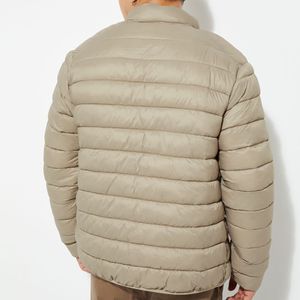 OEM Custom Men Plus Size <b>Winter</b> Quilted <b>Jacket</b> <b>Waterproof</b> Windbreaker Zipper Hoodie Embroidered Casual Snow Wear puffer hiking - Product Image 2