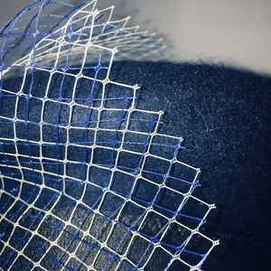 Béret Fascination Noir et Blanc pour Femme, Chapeau Voile Élégant pour Église, Mariage, Tea Party, Accessoire de Mode Formel - Product Image 3