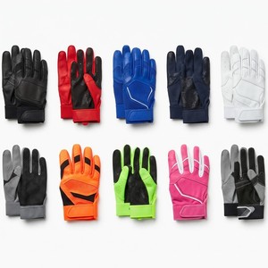 Guantes de Bateo Clásicos de Cuero Sólido, Duraderos, Unisex, para Adultos, de Entrenamiento - Product Image 3