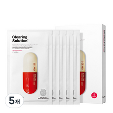 Dr. Jart+ Dermask Microjet Clearing Solution Pack 27g, 5 Pezzi per Confezione, 5 Confezioni Totali per Trattamento Viso Oleoso con Acido Salicilico - Product Image 1