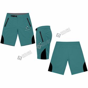 Shorts de VTT pour hommes, shorts de cyclisme rembourrés, équipement de protection respirant, léger et à séchage rapide - Product Image 6