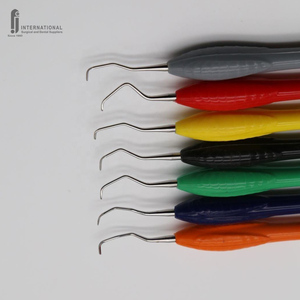 Juego de Curetas Manuales Gracey de Acero Inoxidable Ligero de Alta Calidad, 7 Piezas, para Tratamiento Periodontal, Juego LM Artee, Agarre Ergonómico, CE - Product Image 3